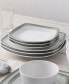 Colorscapes Layers 12 Piece Square Dinnerware Set