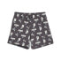 Фото #1 товара Puma The Smur X Graphic 6 Inch Shorts Mens Grey Casual Athletic Bottoms 62219213