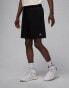 Jordan brooklyn fleece shorts in black