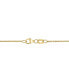 ფოტო #2 პროდუქტის EFFY® Peridot (3-1/3 ct. t.w.) & Diamond (1/6 ct. t.w.) Baguette Halo 16" Pendant Necklace in 14k Gold