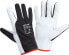Фото #1 товара Рабочие перчатки Lahti Pro из козьей кожи черного цвета 8" 12 пар (L272208P)