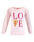 ფოტო #17 პროდუქტის Baby Girls Long Sleeve T-Shirts, Ice Cream Dino