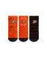 Фото #1 товара Toddler Boys and Girls Rock Em Socks Anaheim Ducks #1 Fan 3-Pack Crew Socks Set