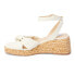 BEACH by Matisse Ibiza Espadrille Wedge Womens Off White Casual Sandals IBIZA-1 10, 10 M - фото #3