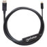 Фото #9 товара Manhattan USB-C to DisplayPort Cable - 4K@60Hz - 2m - Male to Male - Black - Equivalent to CDP2DP2MBD - Three Year Warranty - Polybag - 2 m - USB Type-C - DisplayPort - Male - Male - Straight