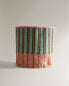 Фото #3 товара Kilim basket with pink stripes