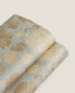 Фото #3 товара Satin flat sheet with floral print