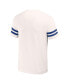 Фото #2 товара Men's Darius Rucker Collection by Cream Distressed Los Angeles Dodgers Yarn Dye Vintage-Like T-shirt