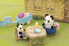 Фото #8 товара Figurka Epoch Sylvanian Families Panda Rosalina Zestaw rower i wrotki 5652