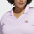 Фото #9 товара adidas women 3-Stripes Polo Shirt (Plus Size)