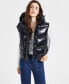 ფოტო #4 პროდუქტის Women's Highland Hooded Water-Resistant Puffer Vest