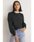 Boden Cropped Sparkle Sweatshirt Women's