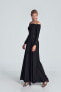 Фото #3 товара Платье длинное с рукавами Figl Sukienka M707 Черное