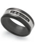ფოტო #1 პროდუქტის Men's Two-Tone Cubic Zirconia Ring