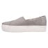 Фото #6 товара TOMS Alpargata Boardwalk Platform Womens Grey Sneakers Casual Shoes 10018264T
