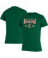 ფოტო #2 პროდუქტის Men's Green Miami Hurricanes Along The Shadow Tri-Blend T-shirt