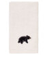 Полотенце из хлопка Playful Bears Lodge Avanti, черное, 27" x 50" Бежевый, Fingertip Towels - фото #1