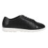 Фото #1 товара VANELi Laren Lace Up Womens Black Sneakers Casual Shoes 305510