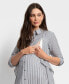 Фото #2 товара Women's Shirt Stripe Dress