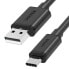Фото #1 товара Универсальный кабель USB-C-USB Unitek Y-C480BK Белый 25 cm