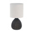 Desk lamp Versa Black Ceramic 14 x 28 x 14 cm