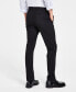 Фото #3 товара Men's Skinny Fit Wrinkle-Resistant Wool-Blend Suit Separate Pant, Created for Macy's
