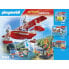 PLAYMOBIL Firefighting Plane With Extinguishing Function Construction Game