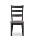 Фото #4 товара Стул для кухни Home Furniture Outfitters ANSEL Black