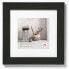 Walther Design HO440B - Wood - Black - Single picture frame - 28 x 28 cm - Square - 445 mm
