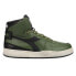 Фото #1 товара Diadora Mi Basket Used High Top Mens Green Sneakers Casual Shoes 158569-C2341