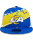 ფოტო #3 პროდუქტის Men's Royal Los Angeles Rams Tear Trucker 9FIFTY Snapback Hat