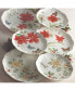 Фото #2 товара Butterfly Meadow Holiday 18-PC Dinnerware Set, Service for 6
