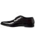 Фото #2 товара Dolce & Gabbana Leather Oxford Men's Black 40