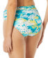 ფოტო #2 პროდუქტის Classic Shirred Waist Bikini Bottom