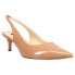 Фото #2 товара Nine West Nataly Low Heels Sling Back Pumps Womens Size 8 M Dress Casual NATALY3