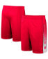 ფოტო #1 პროდუქტის Men's Red Wisconsin Badgers Lazarus Shorts