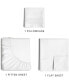 Фото #2 товара 3 Piece 100% Cotton 400 Thread Count Sheet Set - Twin