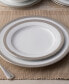 Crestwood Platinum Set of 4 Salad Plates, Service For 4