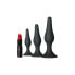 Фото #3 товара Buttplug Set of 3 Black