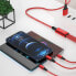 Фото #4 товара 3w1 Kabel przewód uniwersalny do ładowania USB-C microUSB Lightning 1,2m czarny