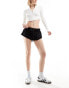 Фото #2 товара ASOS DESIGN micro jersey short in black