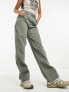 Cotton:On carpenter jean in smokey green Зеленый, 34 - фото #5