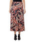 ფოტო #2 პროდუქტის Women's Paisley Print Maxi Skirt
