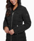 ფოტო #3 პროდუქტის Women's Faux-Fur-Lined Hooded Puffer Coat