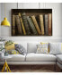 Фото #4 товара 36" x 24" Vintage Like Book Collection II Museum Mounted Canvas Print