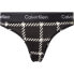 Женское нижнее белье Calvin Klein Modern Cotton Panties MenS Window Pane / Black, XS - фото #2