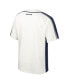 ფოტო #3 პროდუქტის Men's Cream Distressed Penn State Nittany Lions Ruth Button-Up Baseball Jersey