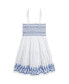 Фото #2 товара Платье для малышей Polo Ralph Lauren смокинговое с отделкой глазурью из хлопкового джерси