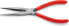 Фото #4 товара Knipex Flachrundzange mit Schneide (Storchschnabelzange) schwarz atramentiert, mit Kunststoff überzogen 200 mm (SB-Karte/Blister) 26 11 200 SB