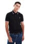 Фото #1 товара Fred Perry twin tipped polo shirt in black